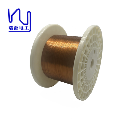 AIW220 0.2mmX0.55mm Hot Wind Self Adhesive Rectangular Enameled Copper Wire