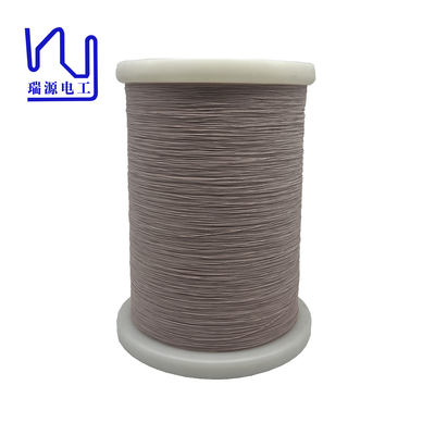 0.03mm To 0.5mm High Frequency Magnet Stranded Twisted Silk Covered Copper Litz Wire