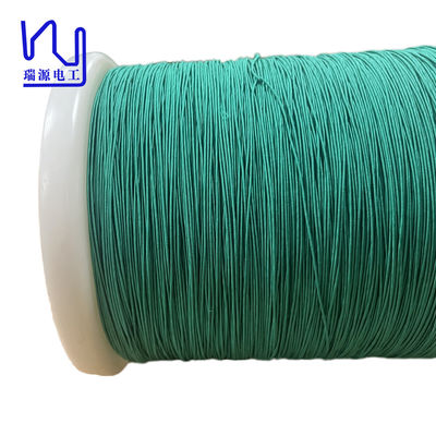 2USTC-F 0.1mmx 50 Natural Silk Covered Litz Wire Copper Conductor For Audio