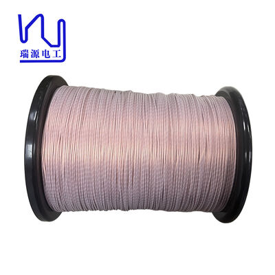 Custom 0.10mmX500 Strands PTFE Wrapped Copper Litz Wire