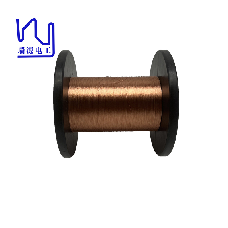 2uew155/180 0.025mm Copper Litz Wire Solderable Enameled Stranded