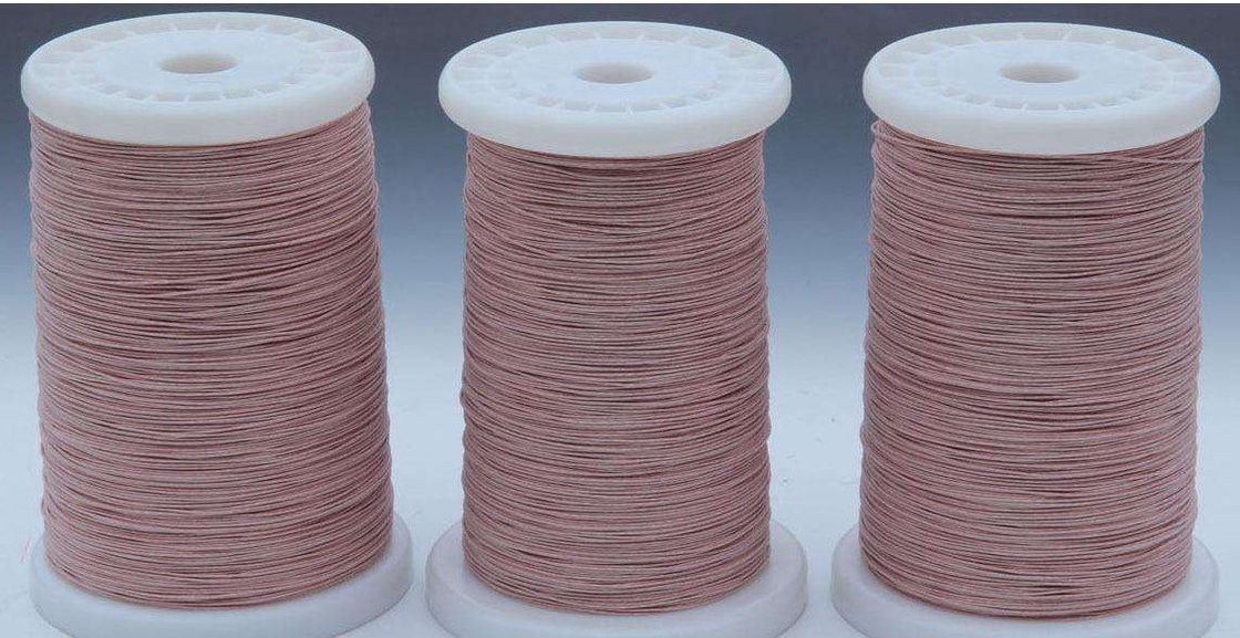 Copper Stranded Litz Wire 0.071mmx1075 Silk Covered Litz Wire For Wireless Charger