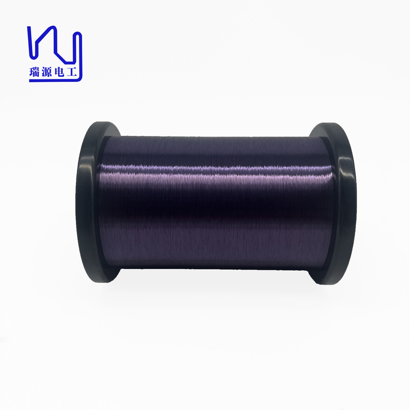 Custom 42 AWG Purple Color Poly Wire Magnet Wire For Guitar