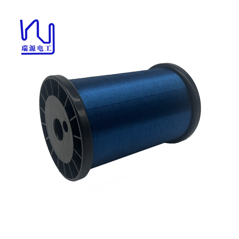 Custom 42 AWG blue Color Poly Magnet Wire For Instrument pickup