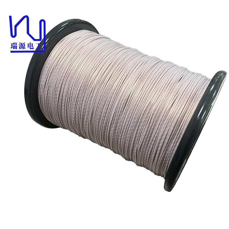 Taped Litz Wire 0.05mmx600 PTFE Insulated Copper Wire