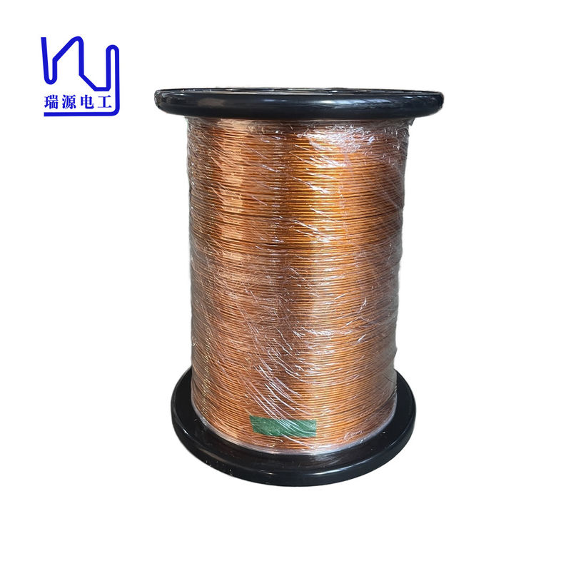 Electrical Vehicle Use 2UEW-F-PI 0.06*385 High Breakdown Voltage Taped Litz Wire