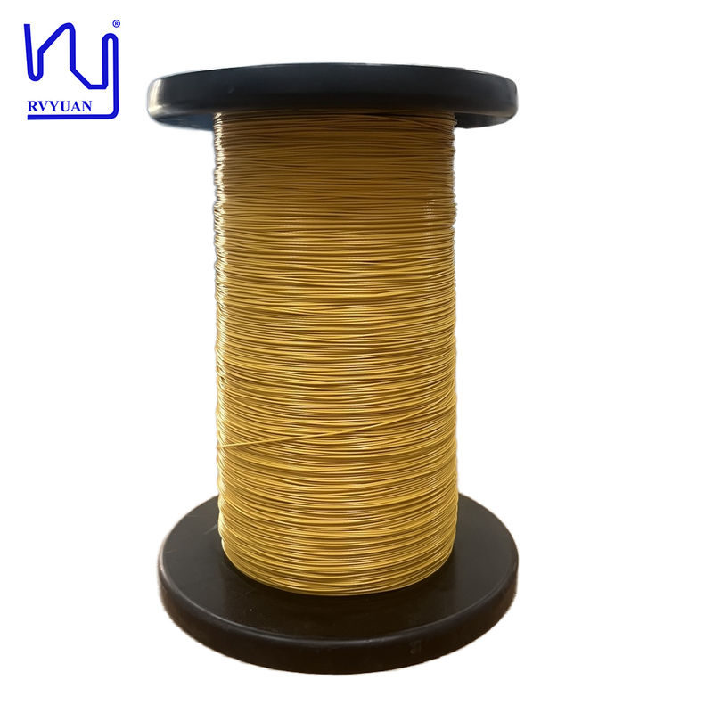 Custom Litz Wire 0.21mm*7 ETFE Insulation Teflon Strand Copper Wire for Transformer