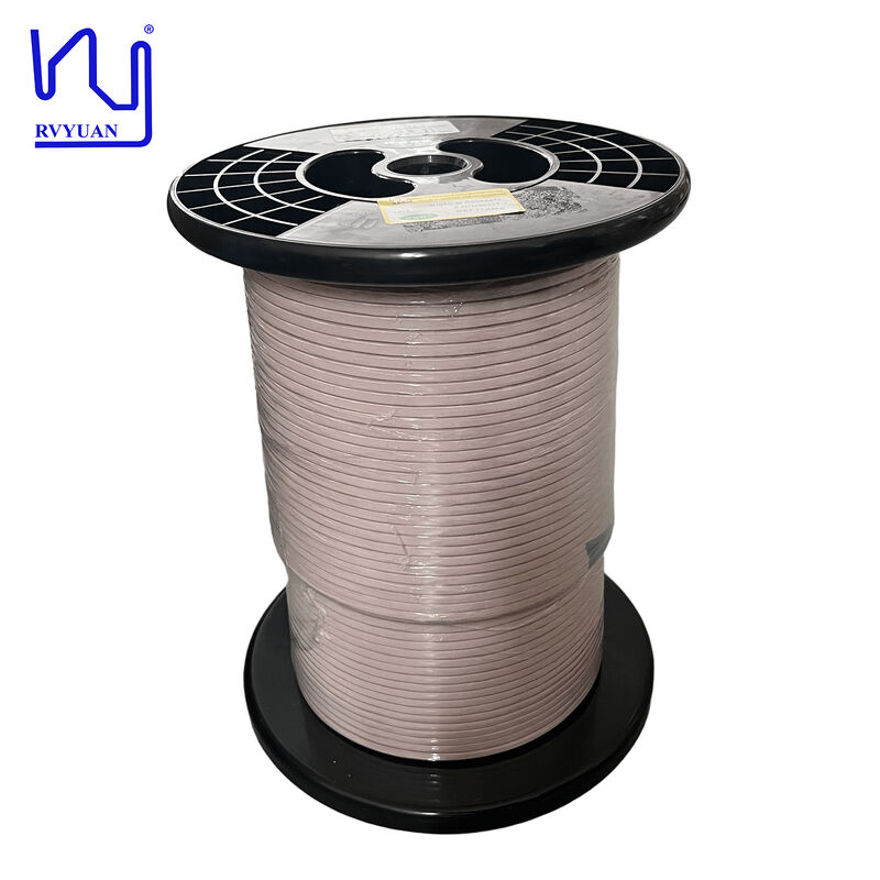 Flat Litz Wire 0.05mmx4875 Silk Covered Litz Wire For Transformer