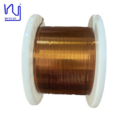 soldable 자기 접착 0.2mmx5.0mm 에나멜 평면 구리 와이어
