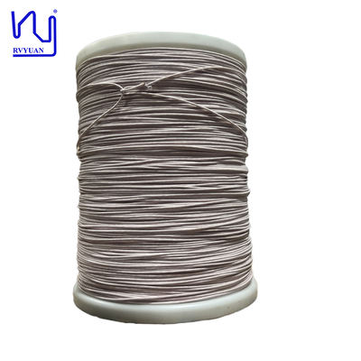Custom 120strands/0.10mm 나일론은 전력 변압기 용 Litz 와이어를 제공했습니다