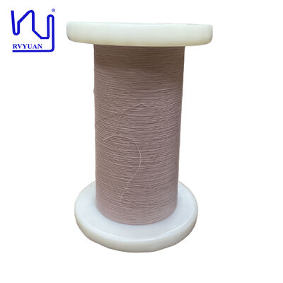 USTC 클래스 155 0.025mm*7 절연 실크 피복 구리 리츠 와이어 500V 정격 전압