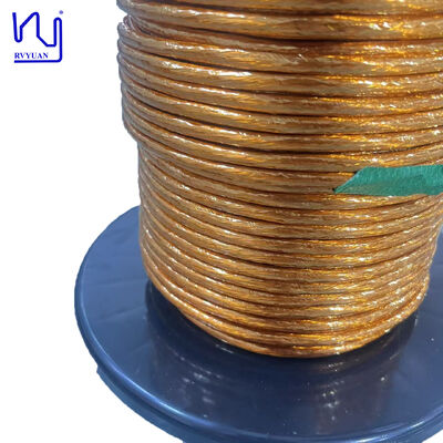 2UEW-H-F 0.32mm x 156 가닥 고전압 PI 테이프 권선 (6000V 절연 파괴 전압) NEV 안전 시스템용