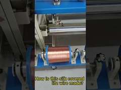 실크인 맞춘 고주파 나일론은 구리 꼼짝 못하게 된 리츠 와이어를 커버했습니다