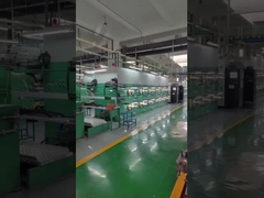 광택 동선 제조, 공장 여행, 트랜스를 위한 구리 권선 와이어, 모터